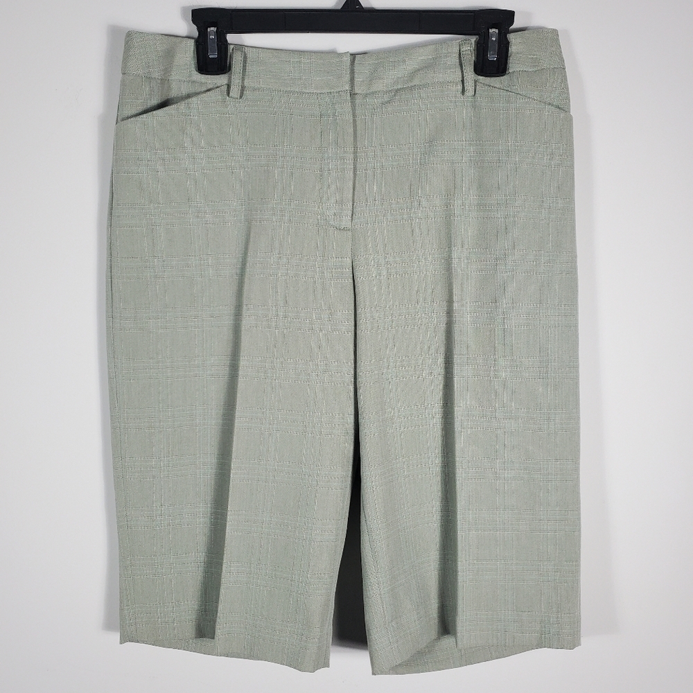 Rafaella 2-Way Stretch Work Bermuda Shorts Size 10